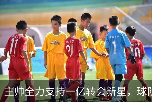 主帅全力支持一亿转会新星，球队面临困境